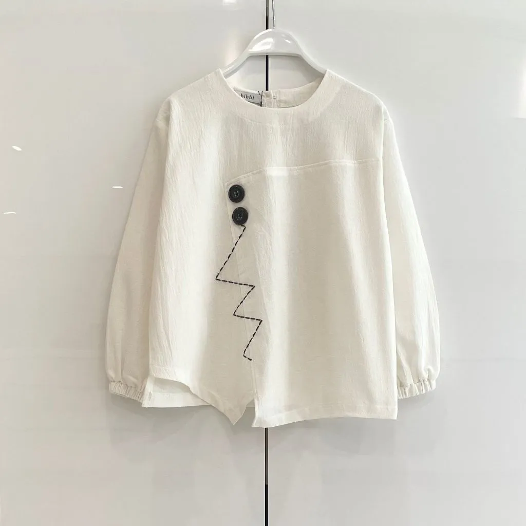 Danchu Blouse // Atasan Wanita Linen [ bibbi ]