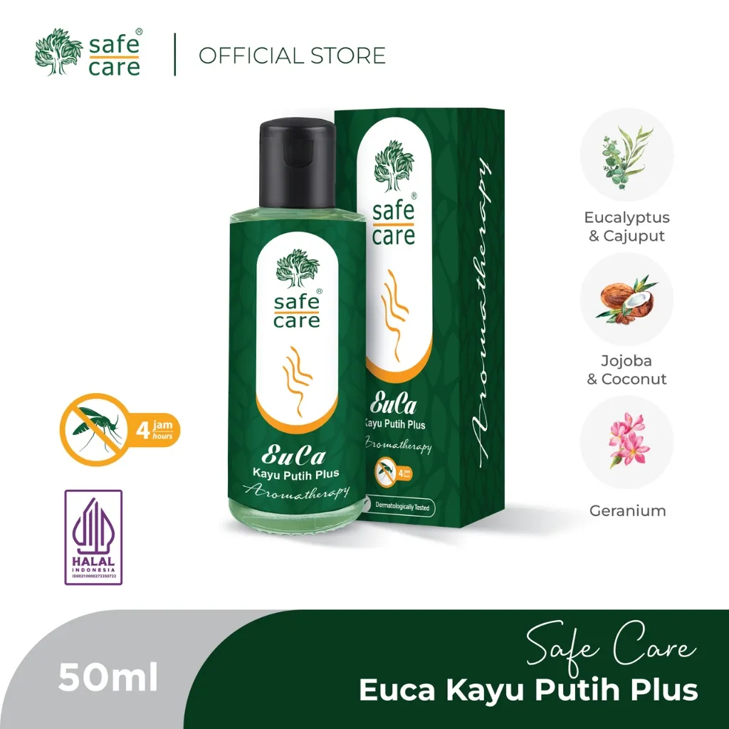 Safe Care Minyak Kayu Putih Euca Aromatherapy Flip Cap 50 ml