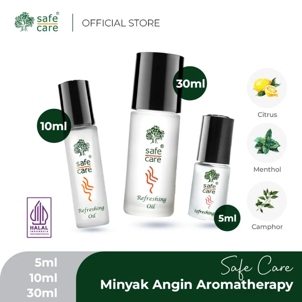 Safe Care Minyak Angin Aromatherapy Roll On