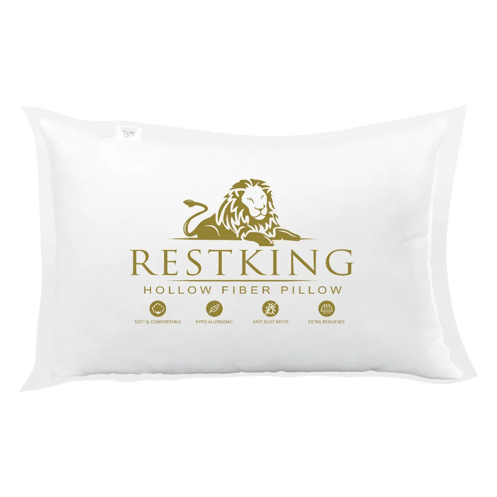 [Grosir] Bantal Restking 45x65 cm, 650 grams (Hollow Siliconized Fiber)