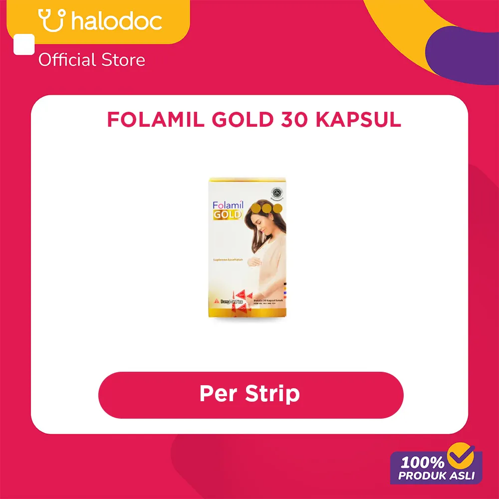 Folamil Gold 30 Kapsul