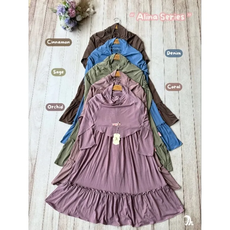 AISKA gamiset anak alina series gamiset bayi alina series gamiset anak bayi bahan lembut nyaman di pakai jersey korea premium untuk anak usia 1 tahun - 12 tahun