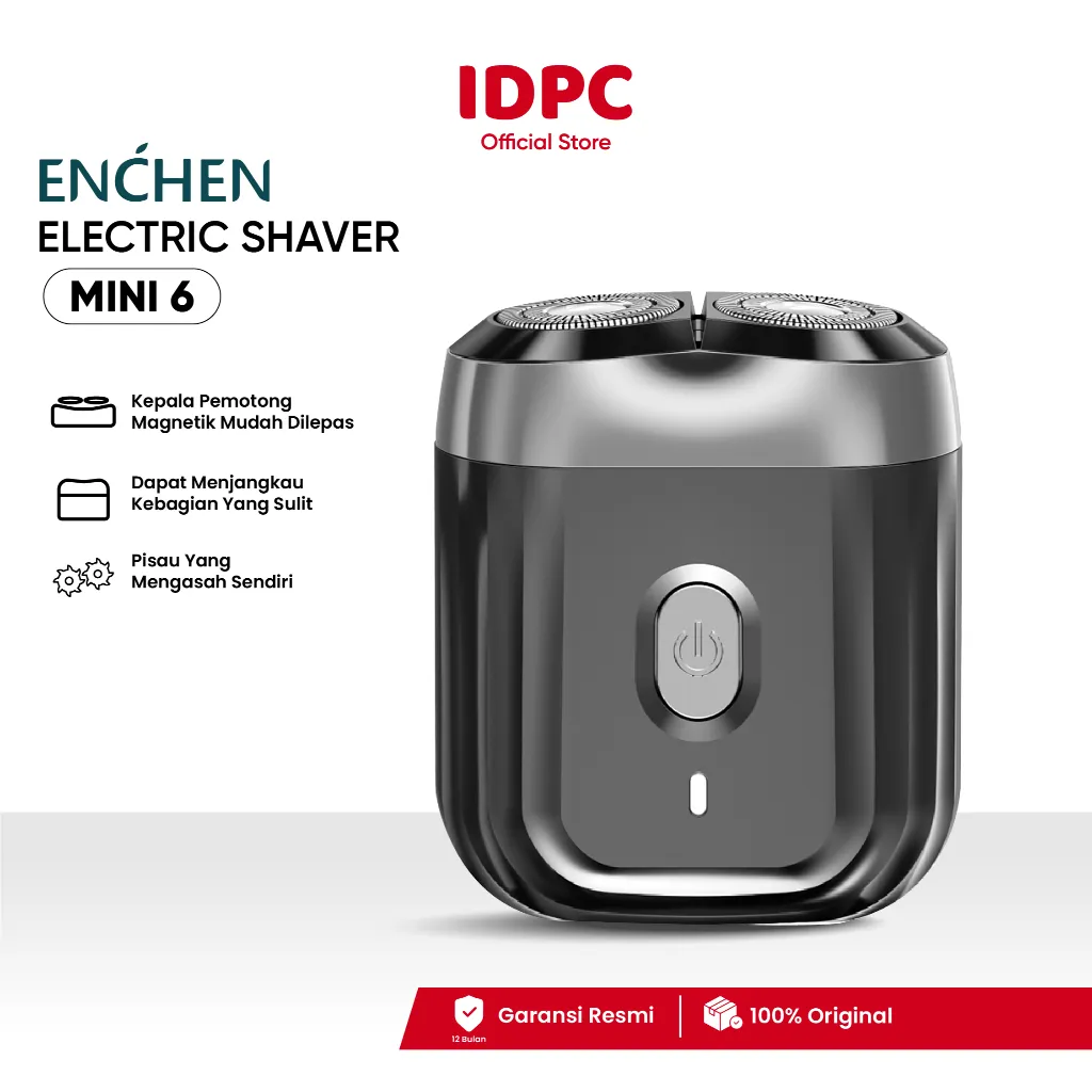 ENCHEN Mini 6 Mini Shaver Alat Cukur Jenggot Elektrik Waterproof Alat Shaving PencukurKumis