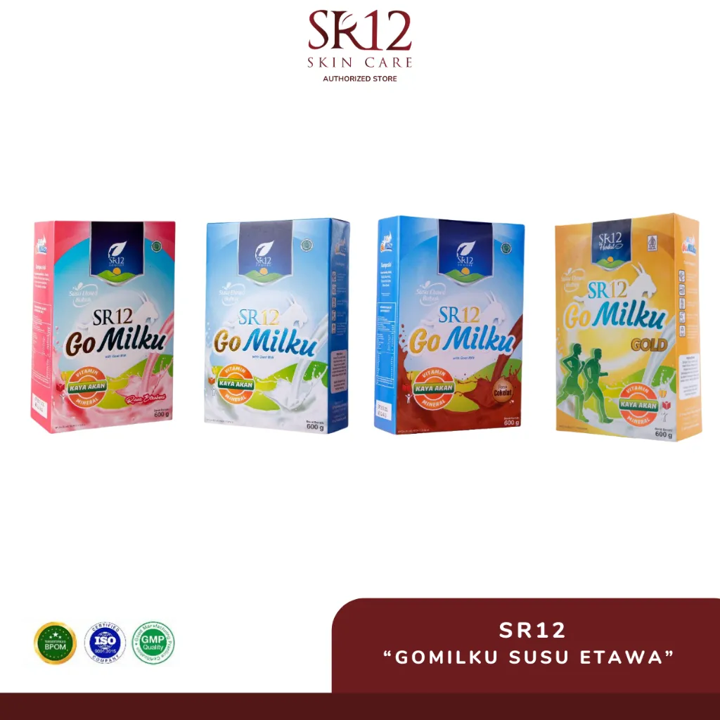 SR12 Gomilku Susu Kambing Etawa Premium Untuk Kesehatan 200gr dan 600gr