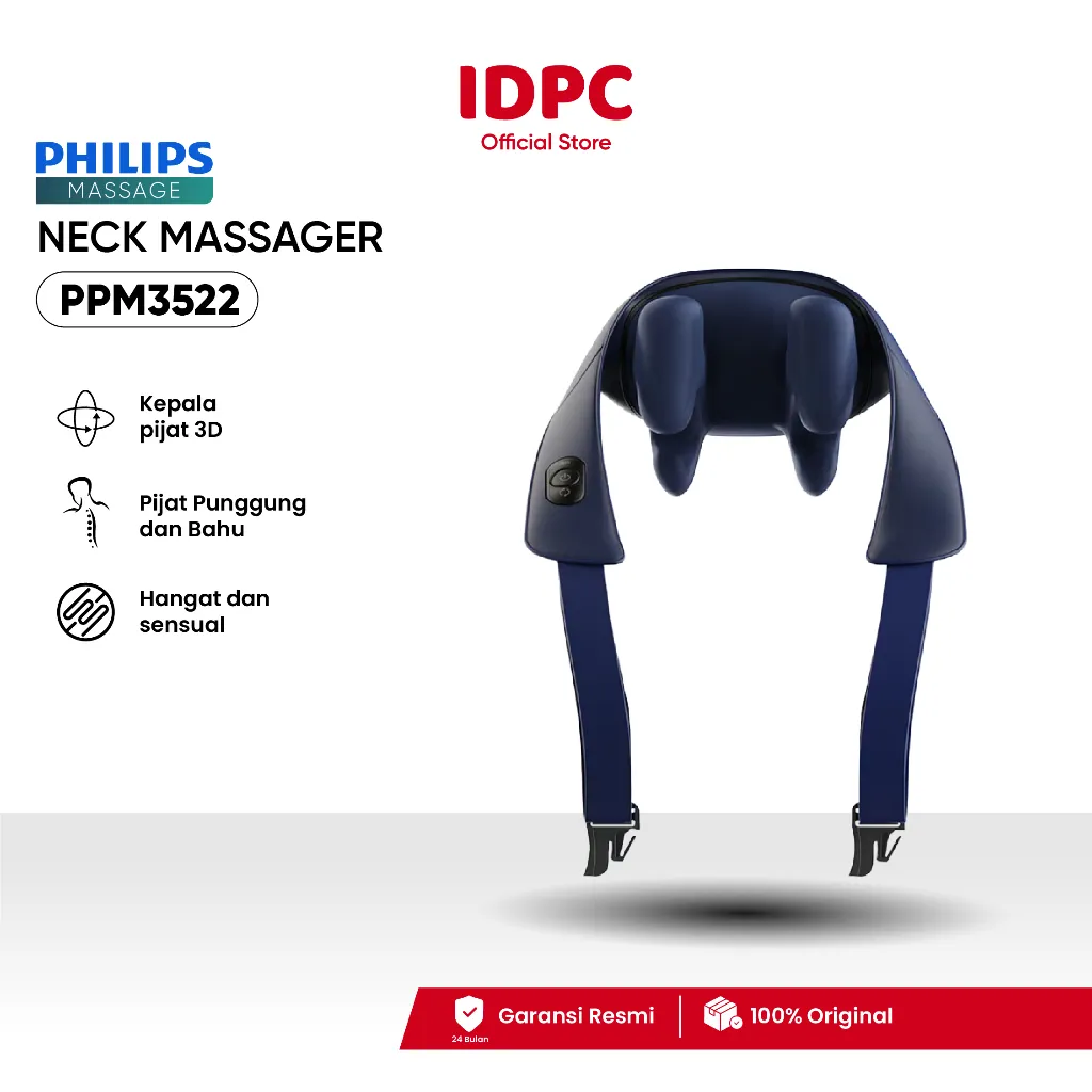 [COD] Philips massage PPM3522 Neck Pijat bahu dan leher