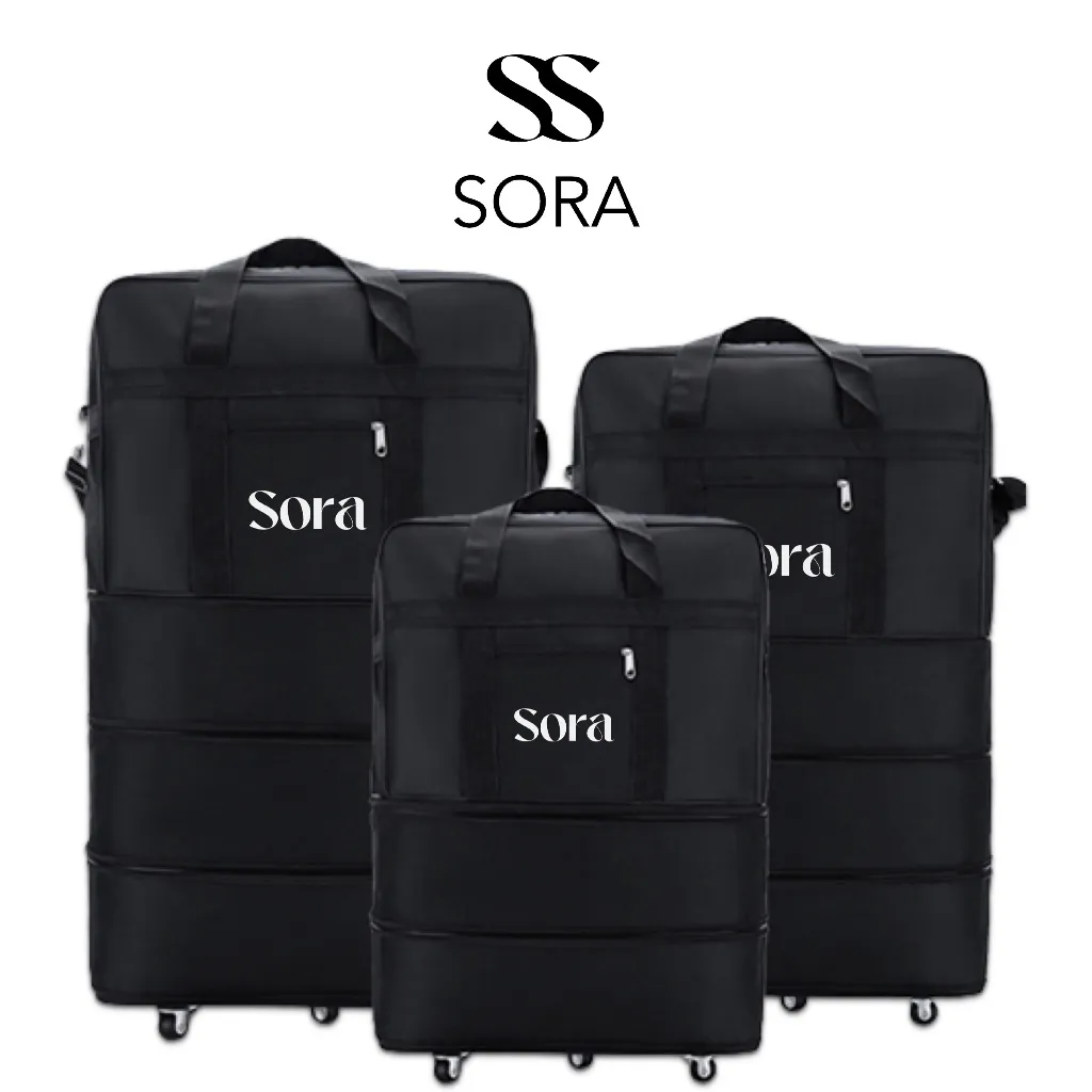 Tas Koper Bagasi Kabin Lipat Premium 24-32 Inch Premium Foldable Luggage