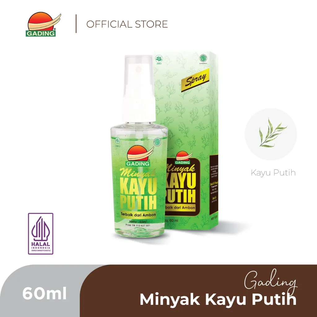 Gading Minyak Kayu Putih Spray 60 ml