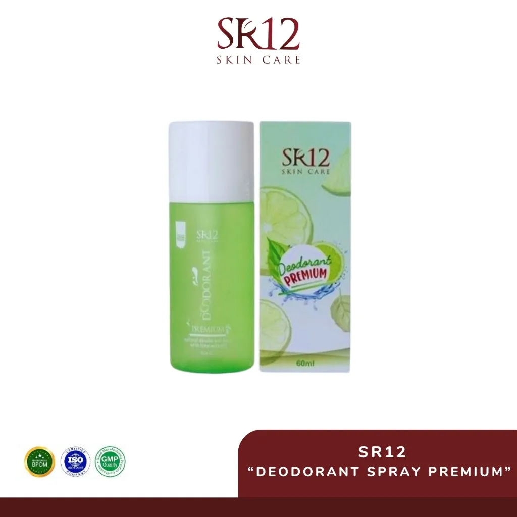 SR12 Deodorant Spray Premium Herbal 60ml