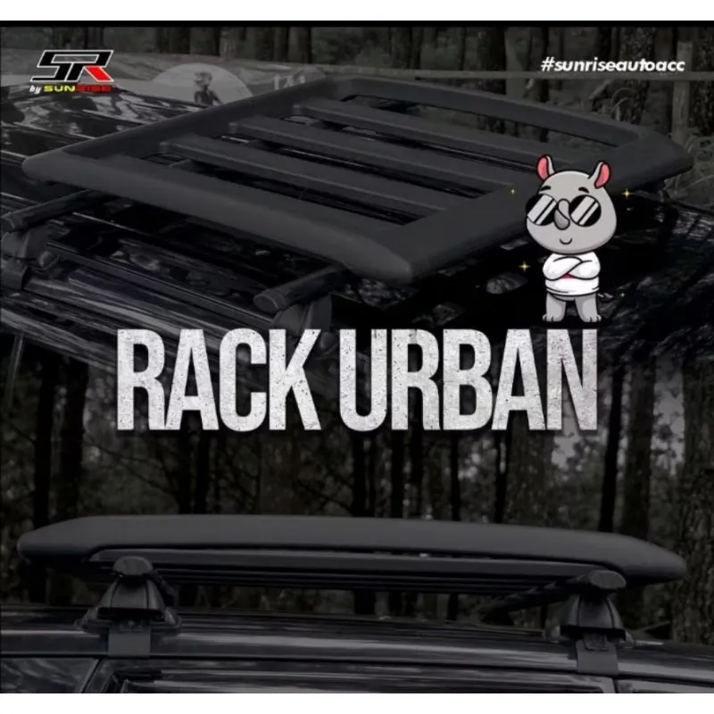 Roof Rack Urban Rak Mobil Plastik Universal Room Rack Atas Mobil Cap Mobil Keranjang Atas Mobil