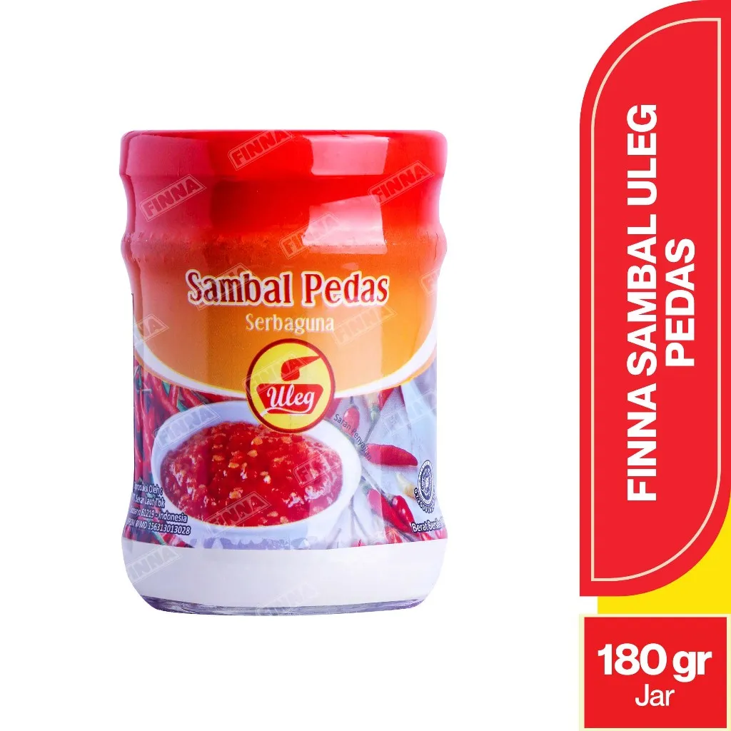 Finna Sambal Uleg Pedas (Jar)