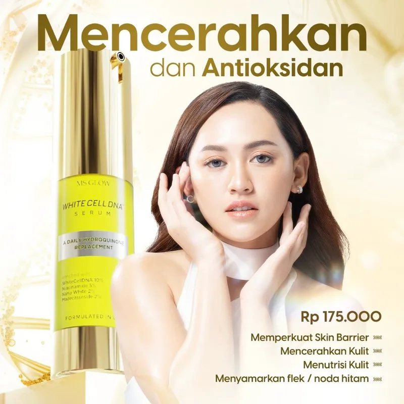 MS GLOW SERUM WHITE CELL DNA / WCD