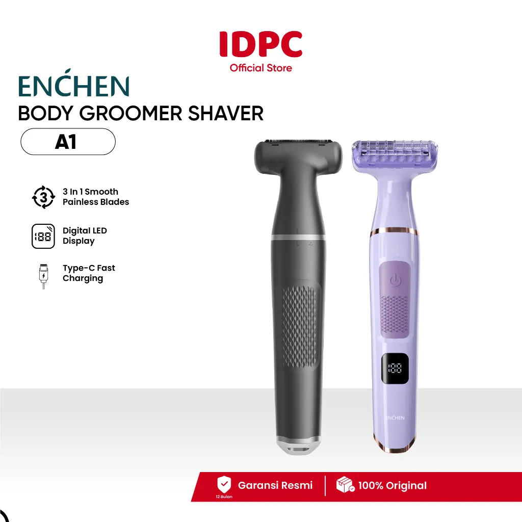 ENCHEN A1 Body Groomer Electric Shaver Waterproof