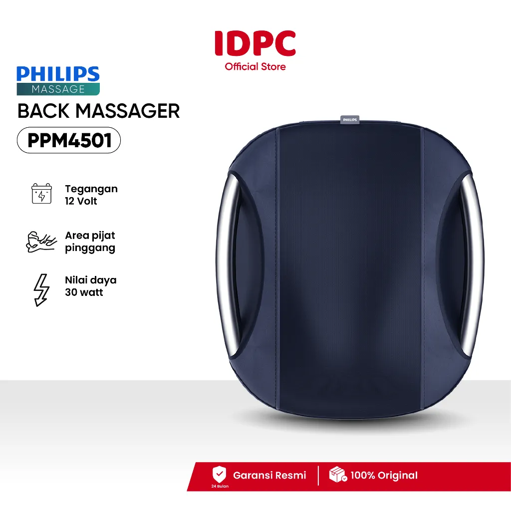 Philips massage PPM4501 Back/waist Pijat/Constant temperature heating/ease sore