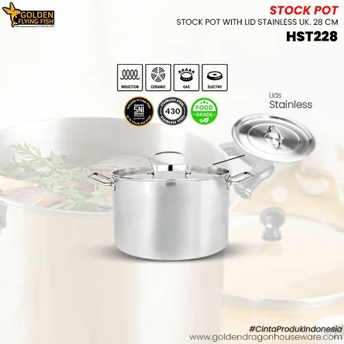 Sauce Pot HST228 - Golden Flying Fish