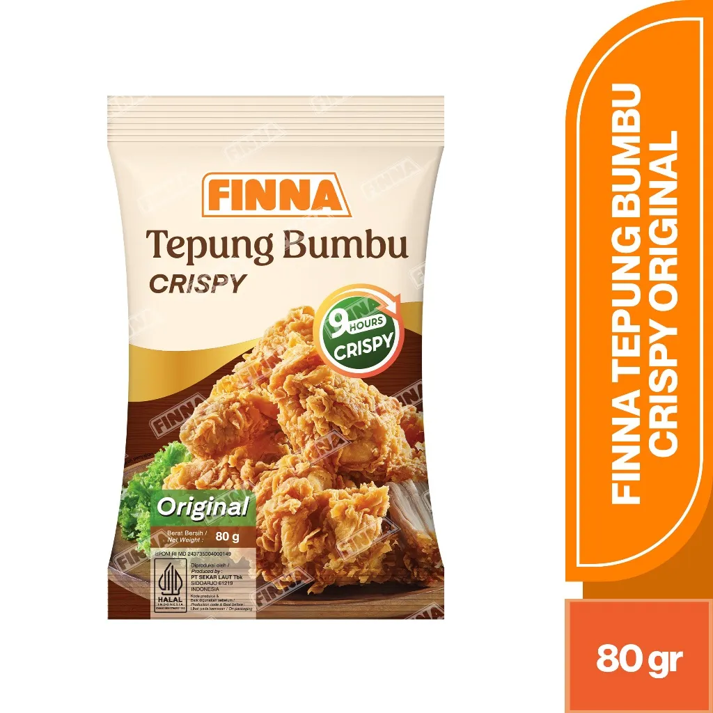 Finna Tepung Bumbu Crispy Original 80gr