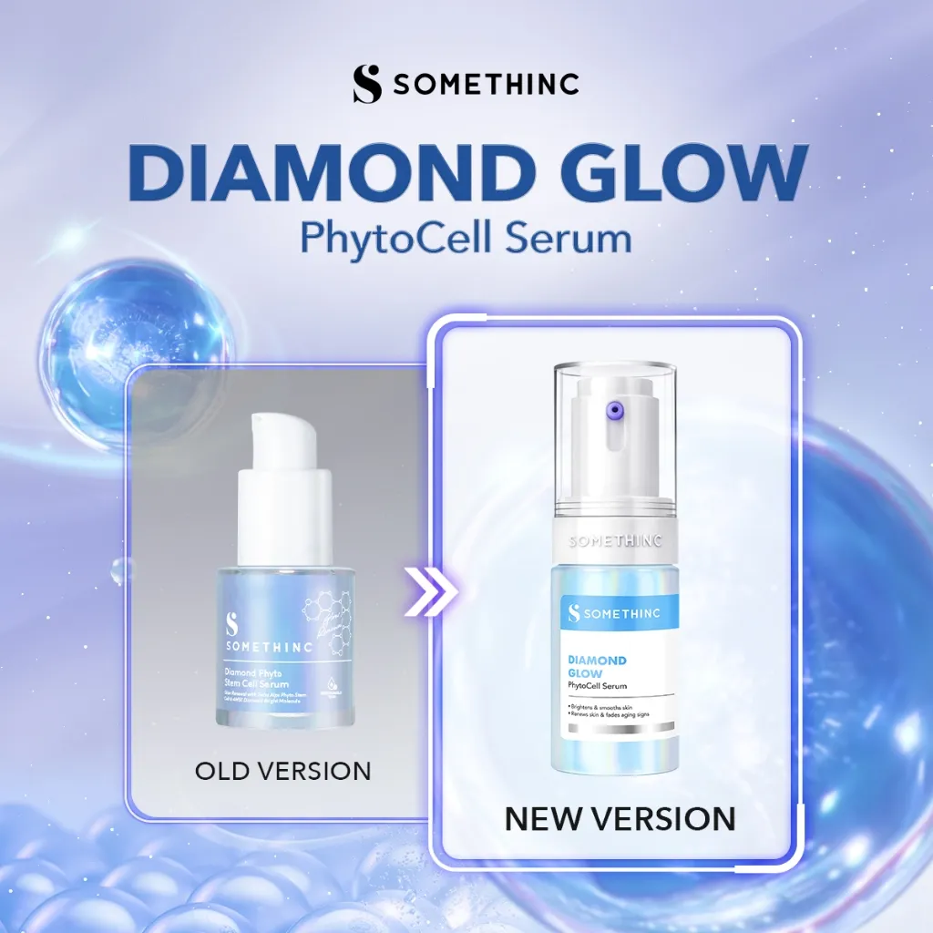 SOMETHINC Diamond Glow PyhtoCell Serum - Serum Diamond untuk Kulit Berkilau dan Cerah, Serum Brightening, Anti Aging, Serum untuk Mencegah Penuaan Dini