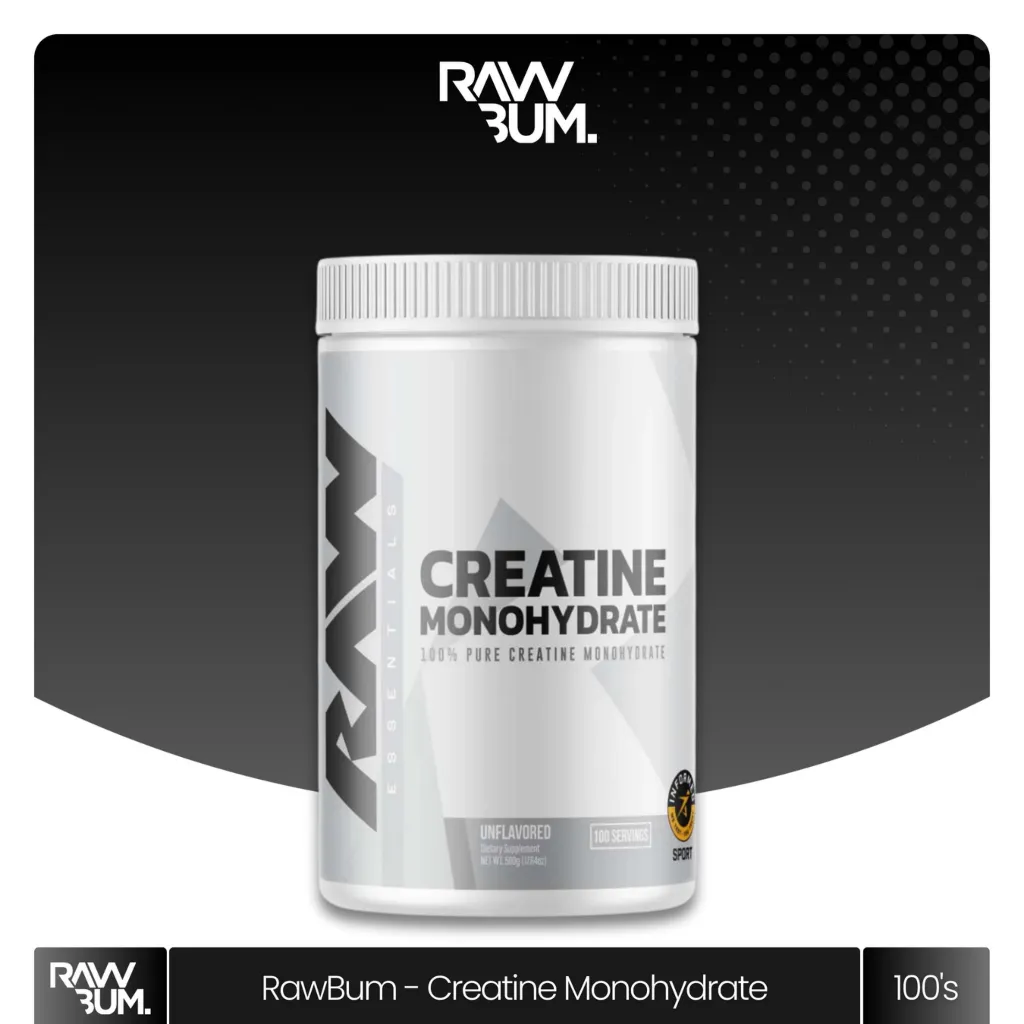 CBUM Raw 100% Pure Creatine Monohydrate 100 Serving 500 Gram