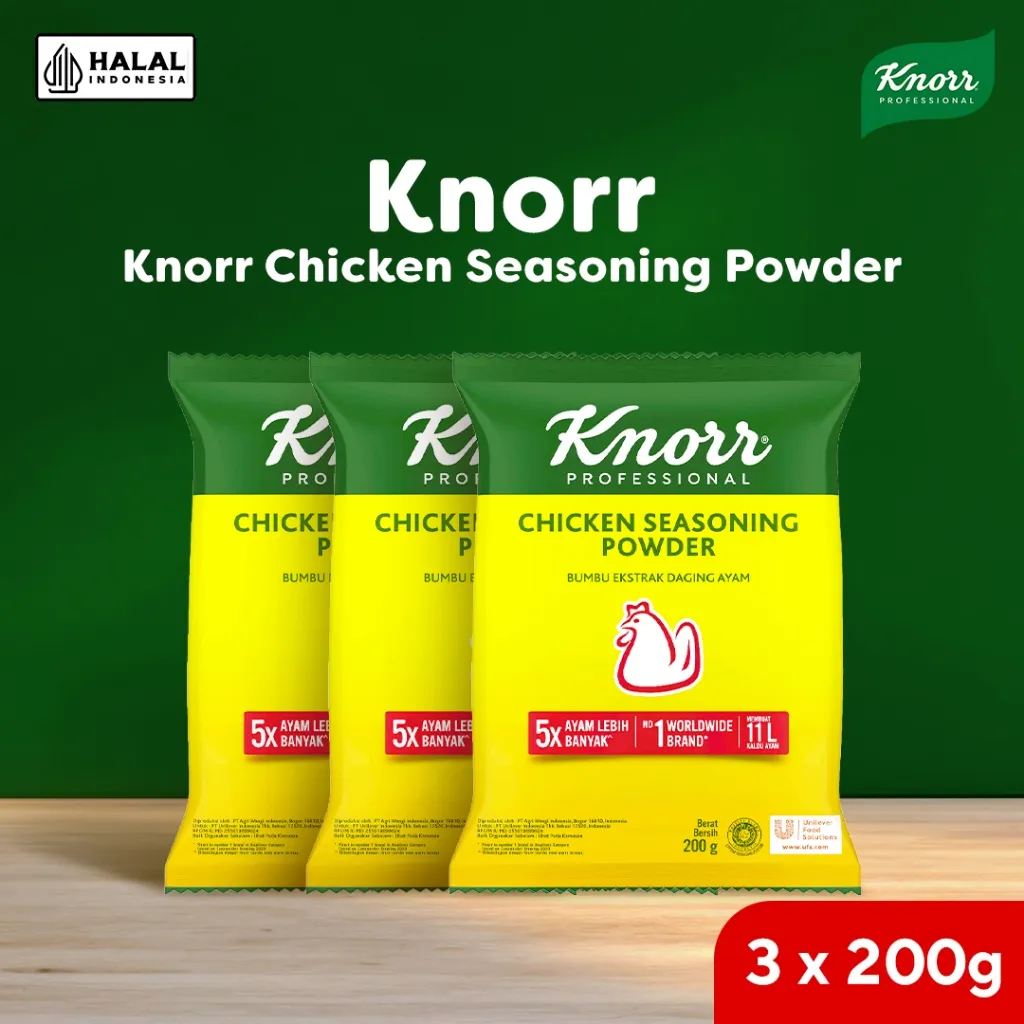 Knorr Chicken Powder 200gr - 3 Pouch