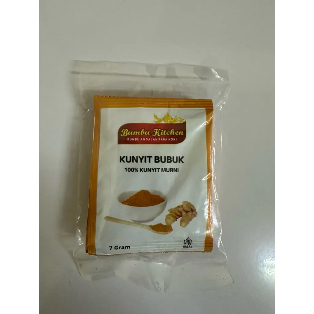 kunyit bubuk sachet isi 6