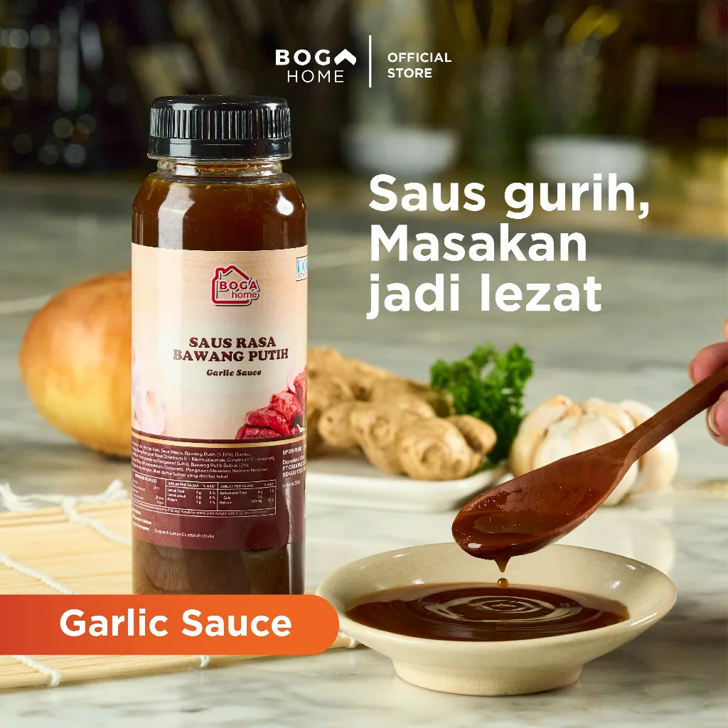 Boga Kitchen Garlic Sauce 250ml