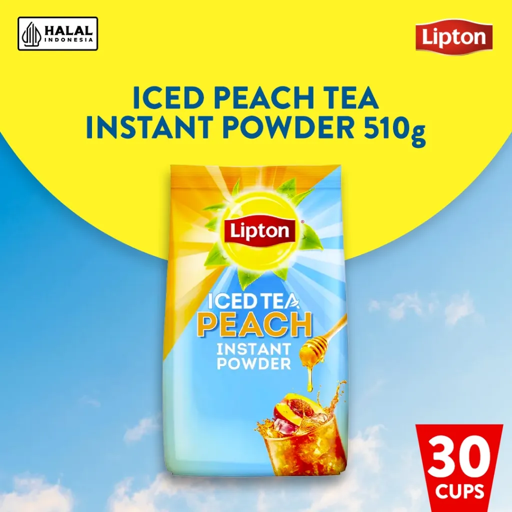 [ED 29/12/2025] Lipton Ice Tea Peach 510gr