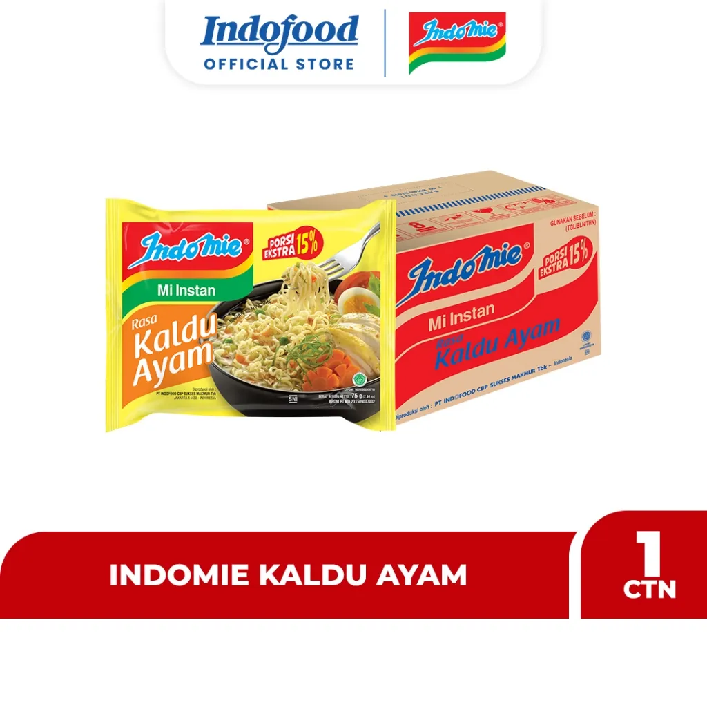 CTN - Indomie Kaldu Ayam 75 gr