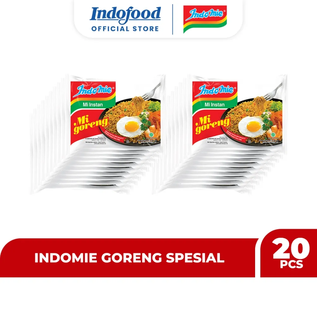20 PCS - Indomie Goreng Spesial 85 Gr