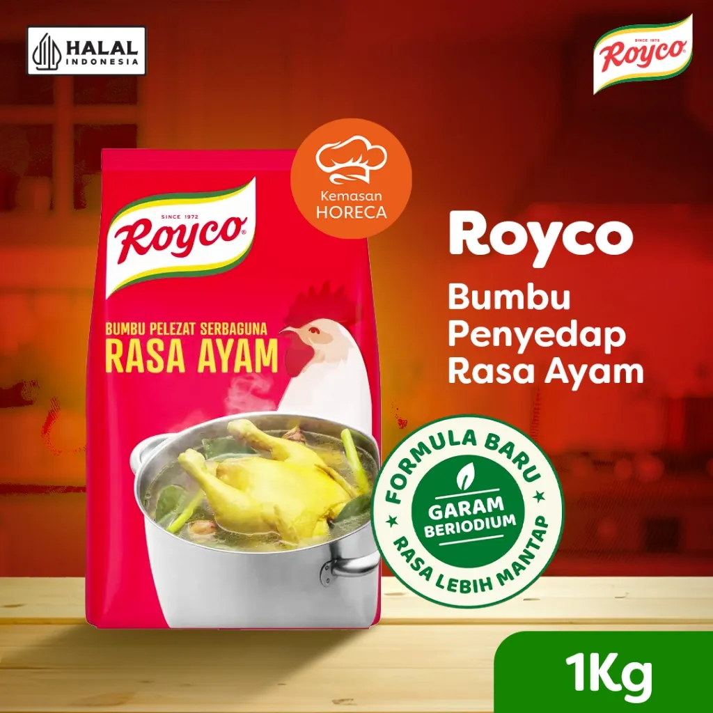 Royco Bumbu Penyedap Rasa Ayam Pouch 1Kg