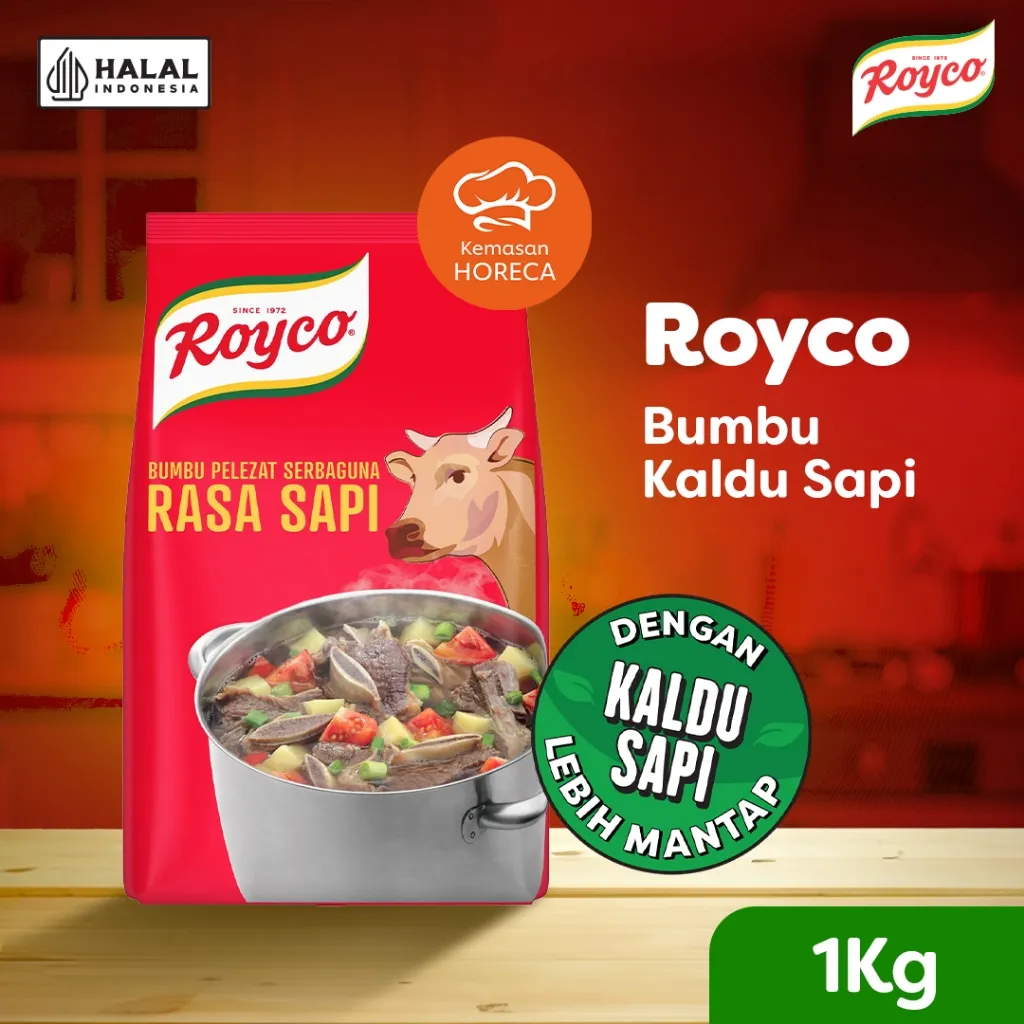Royco Bumbu Penyedap Rasa Sapi Pouch 1kg