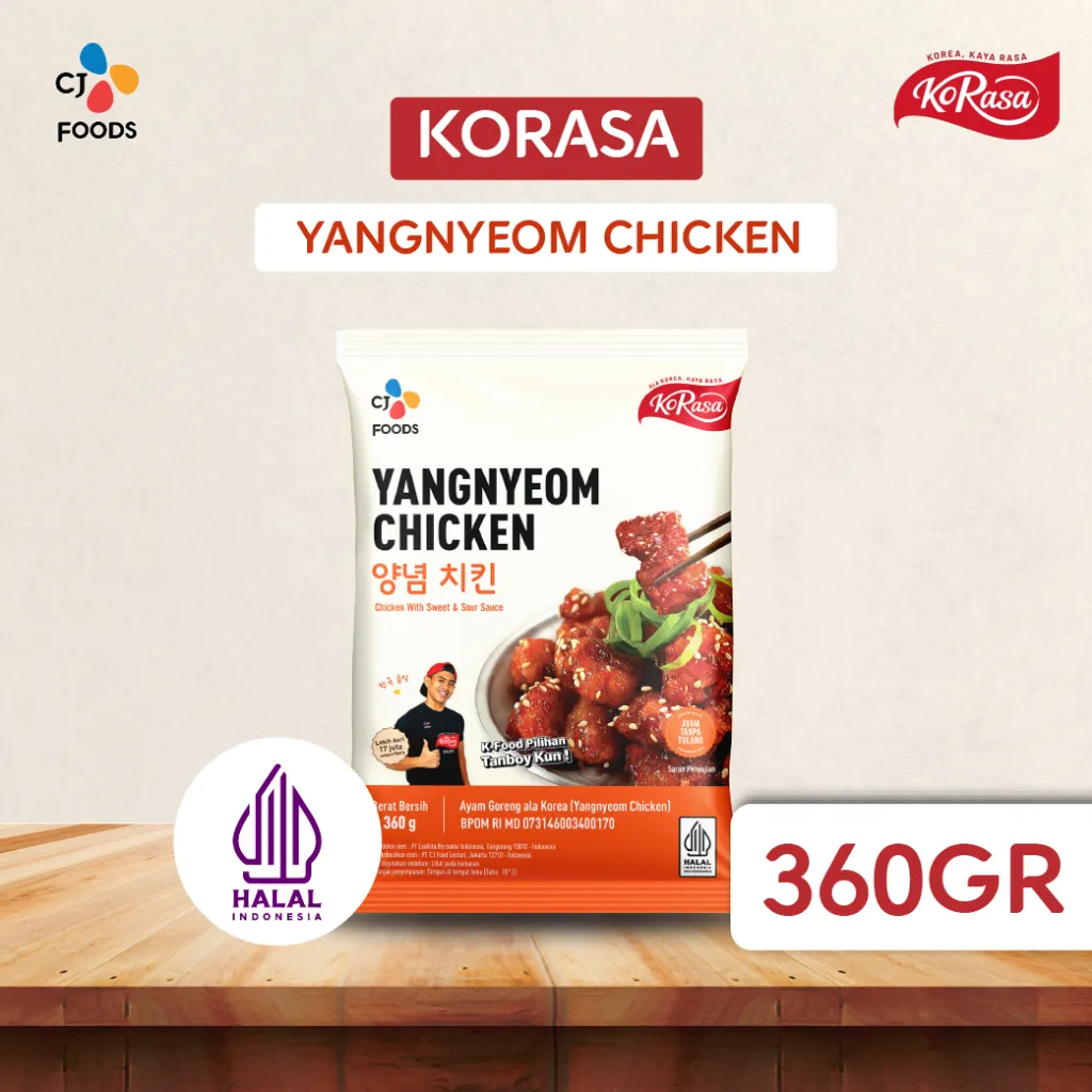 Korasa Yangnyeom Chicken 360 Gram