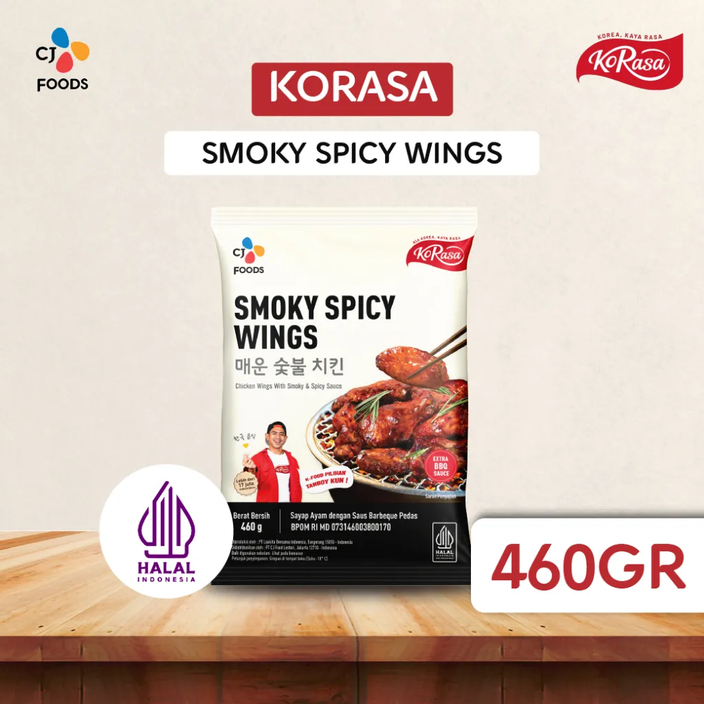 Korasa Smoky Spicy Wings 460 Gram