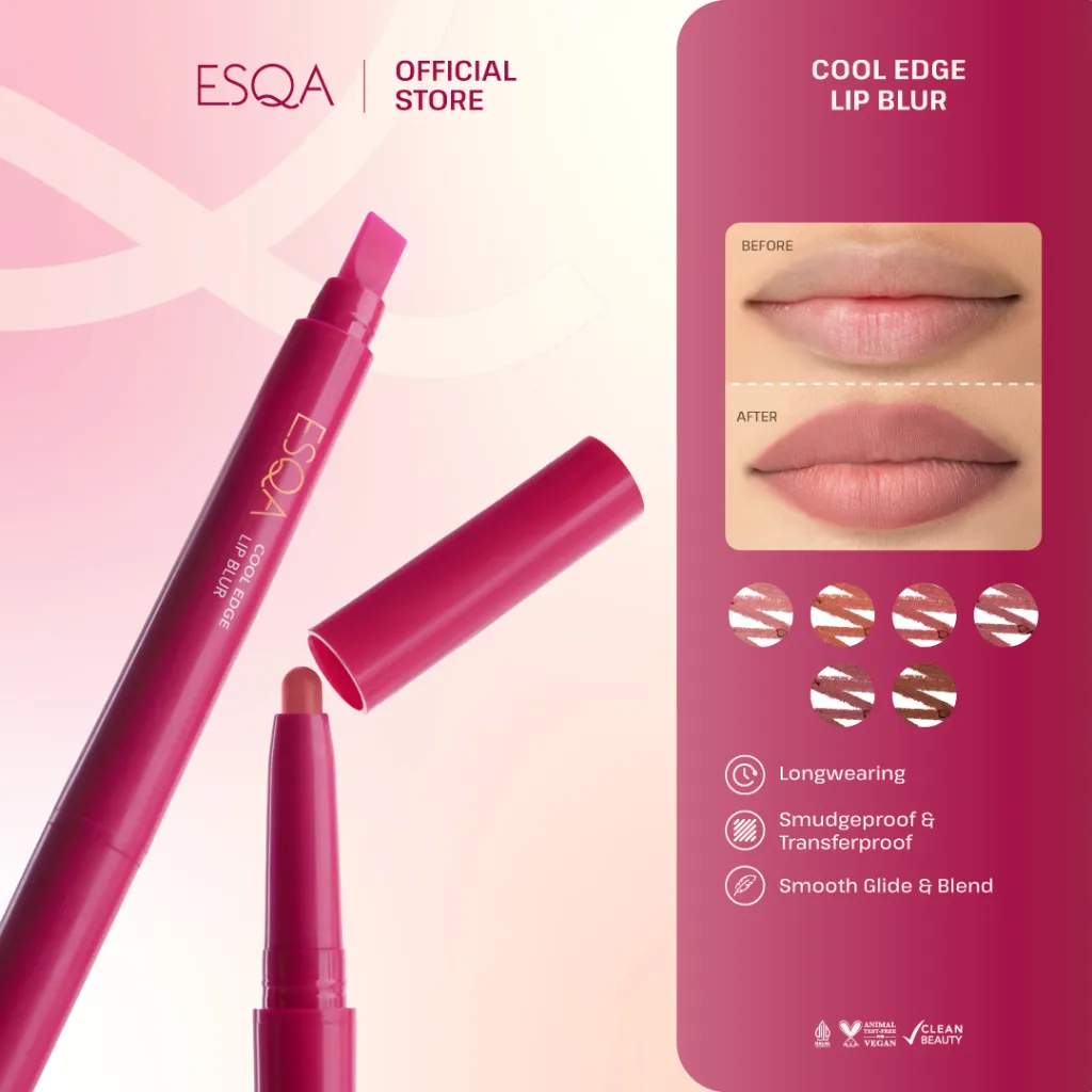 [NEW LAUNCH] ESQA Cool Edge Lip Blur