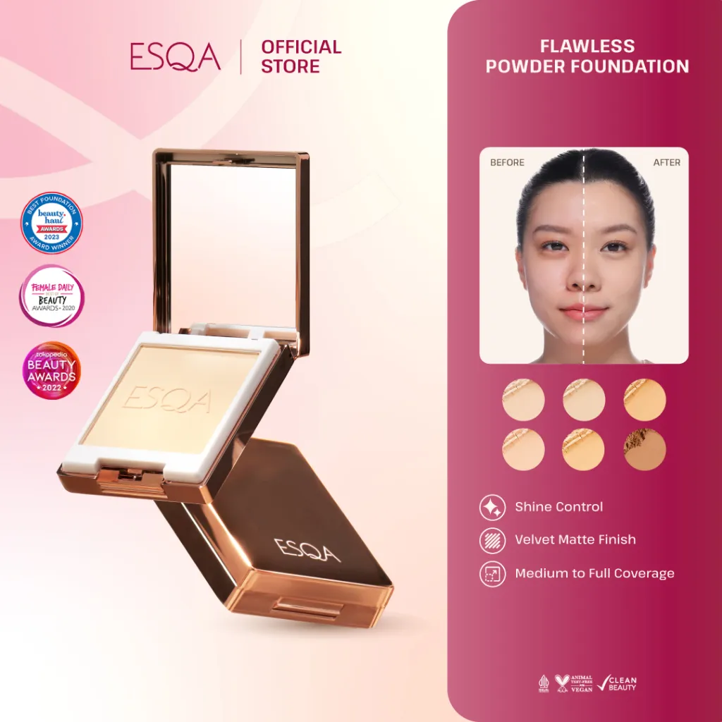 ESQA Flawless Powder Foundation