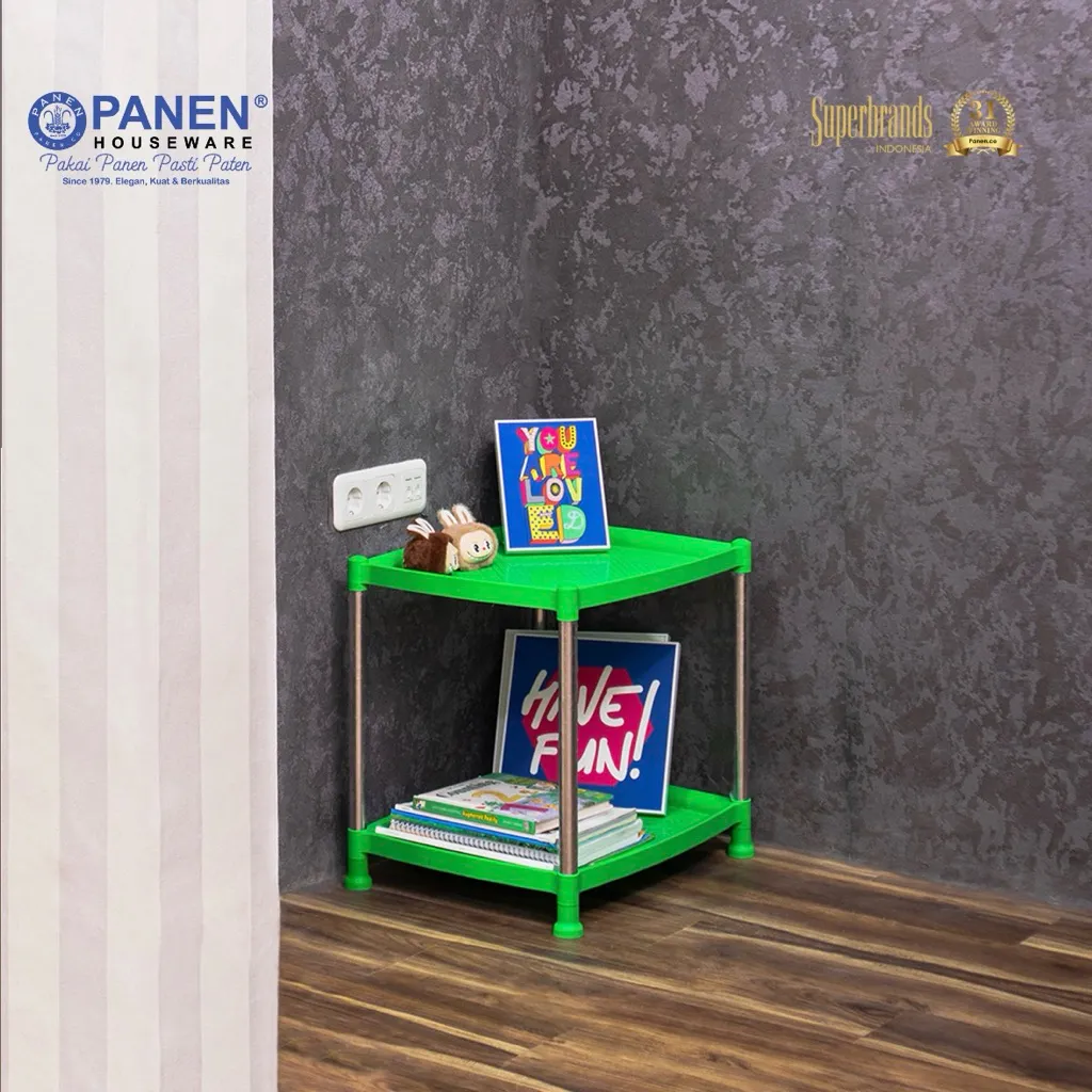 Panen Meja Portable MS2802 / Meja Santai Plastik / Meja Sudut / Meja Minimalis