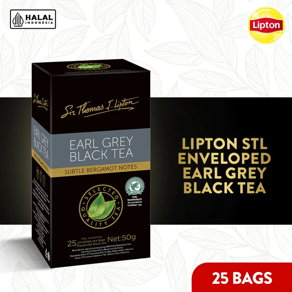 Lipton Stl Enveloped Earl Grey 25X2G