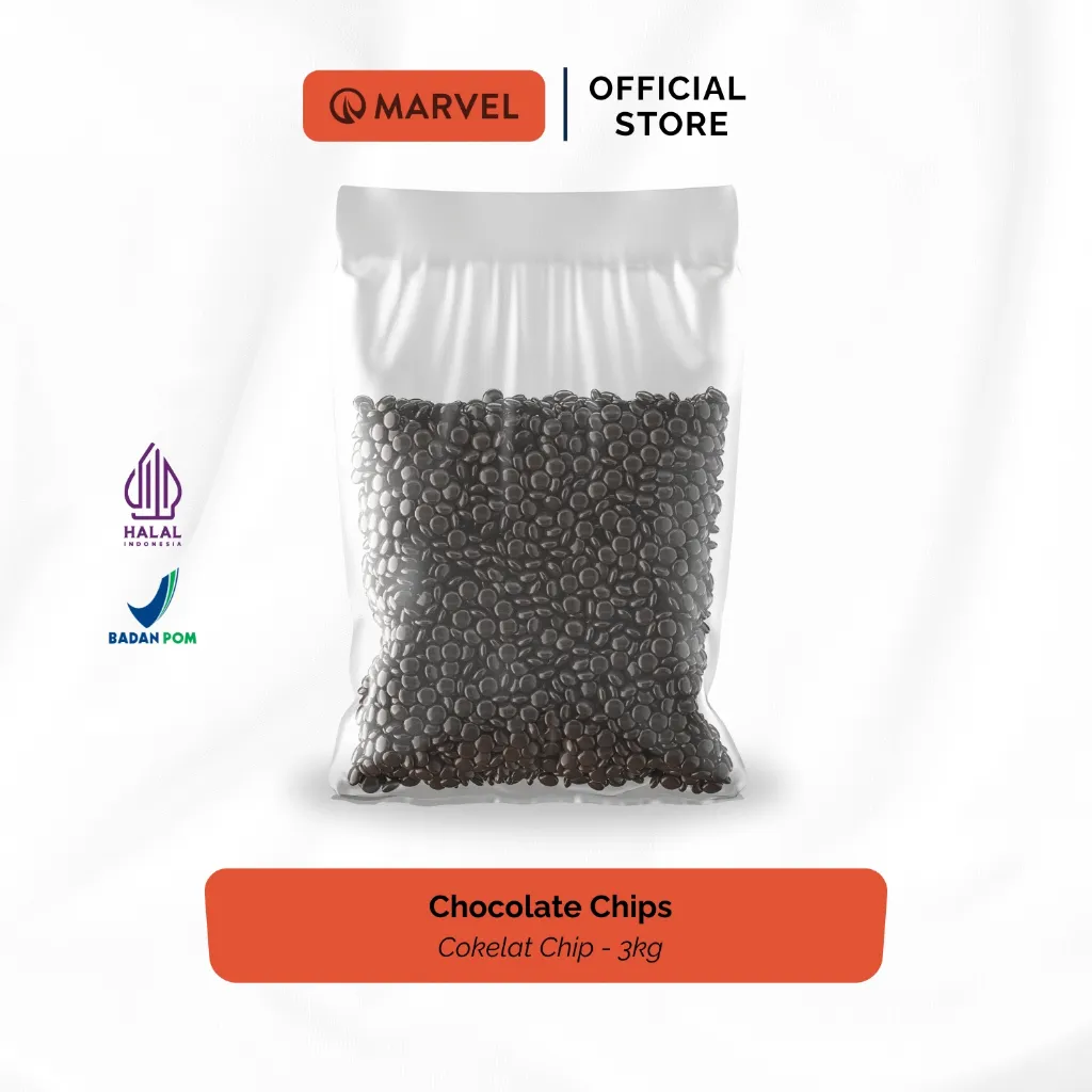 Marvel Chocolate Chips - Cokelat Chip 3kg