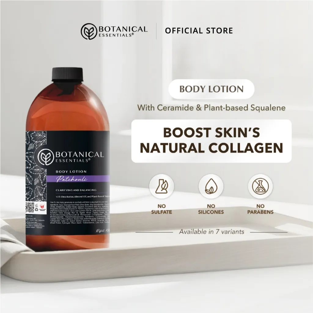 Botanical Essentials - Body Lotion Refill 1L With Pump