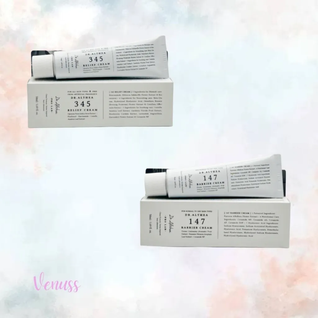 dr. Althea 345 RELIEF CREAM 50ml | Dr. Althea 147 Barrier Cream 50ml