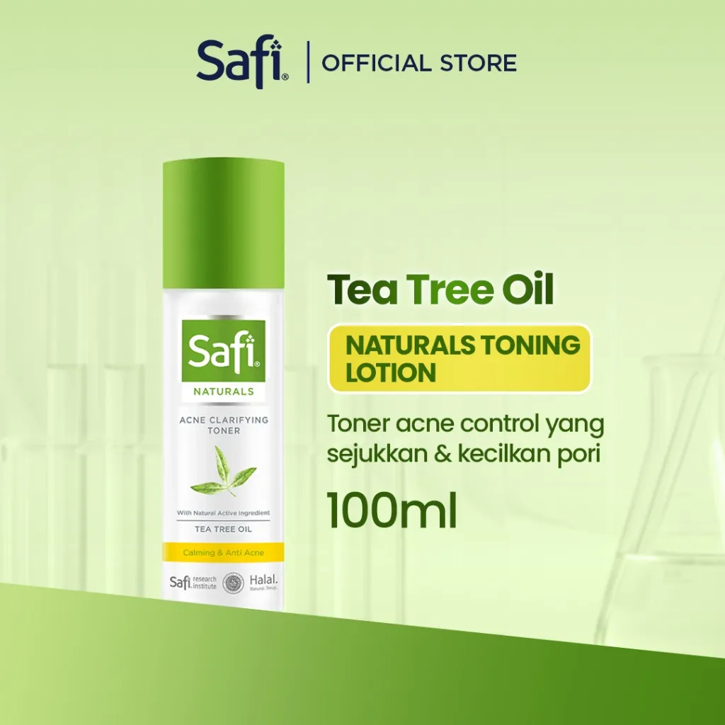 SAFI Naturals - Acne Clarifying Toner 100ml - Untuk Kulit Berjerawat
