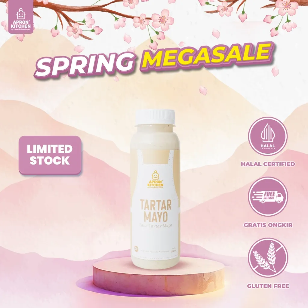 Apron Kitchen Tartar Mayo Saus Bumbu Masak Jepang 250ML