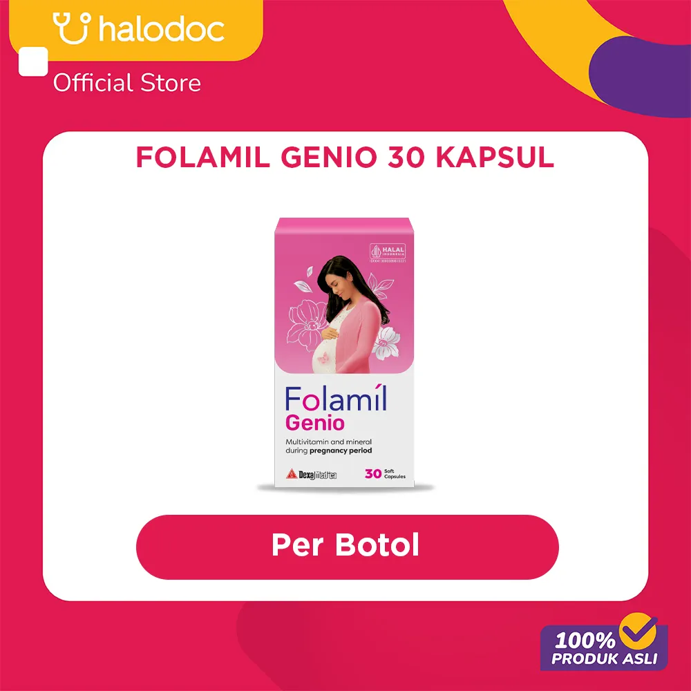 Folamil Genio 30 Kapsul