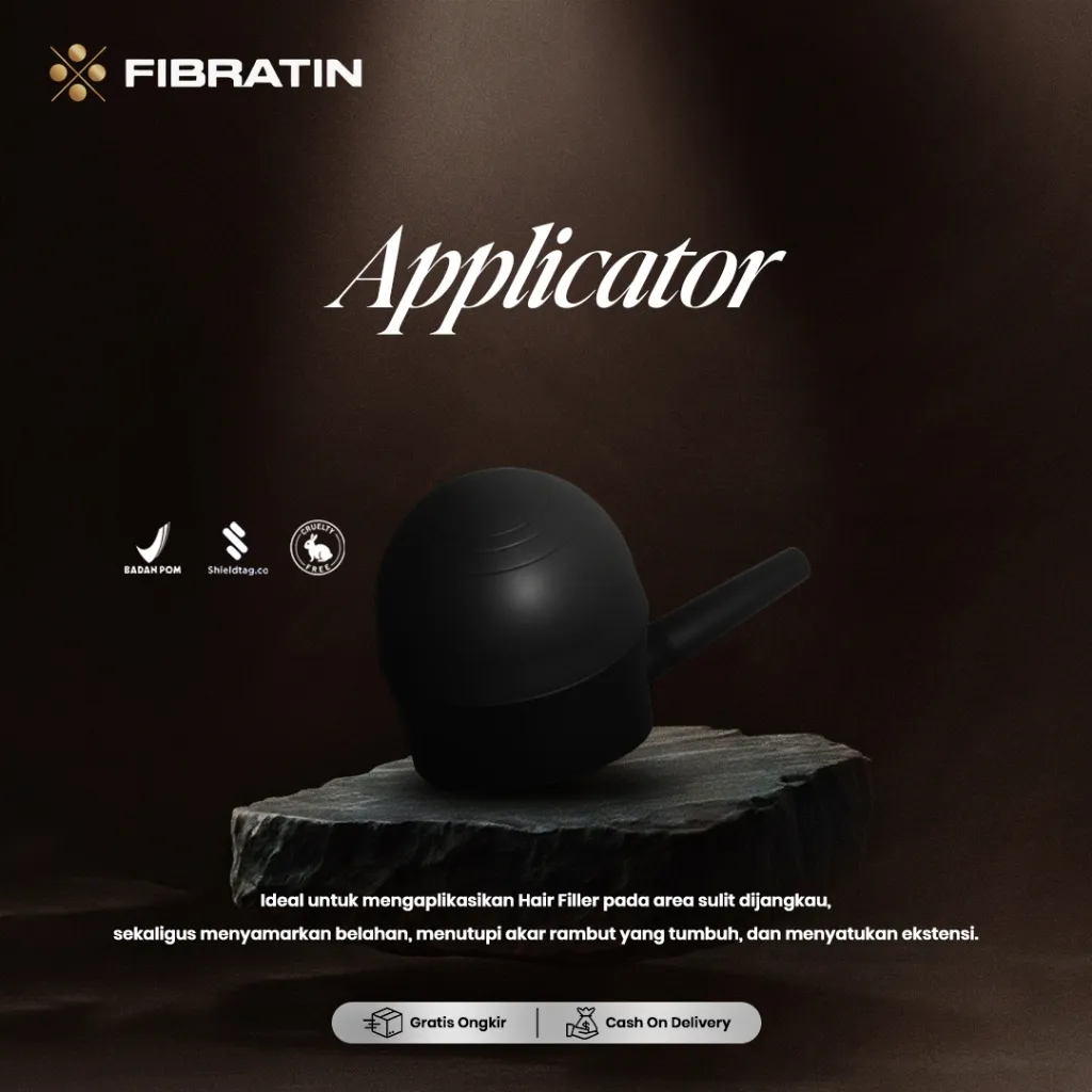 FIBRATIN Applicator Untuk Aplikasikan Hair Filler Secara Merata
