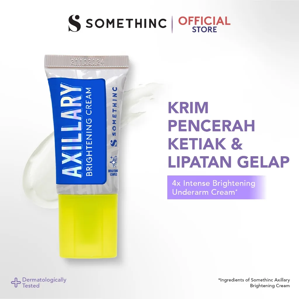 SOMETHINC Axillary Brightening Cream - Krim Ketiak Kinclong dalam 4 Minggu - Pencerah Ketiak dan Lipatan Tubuh