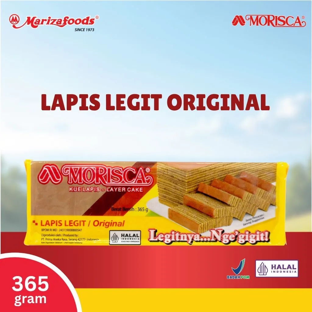 Morisca Kue Lapis Original 365g