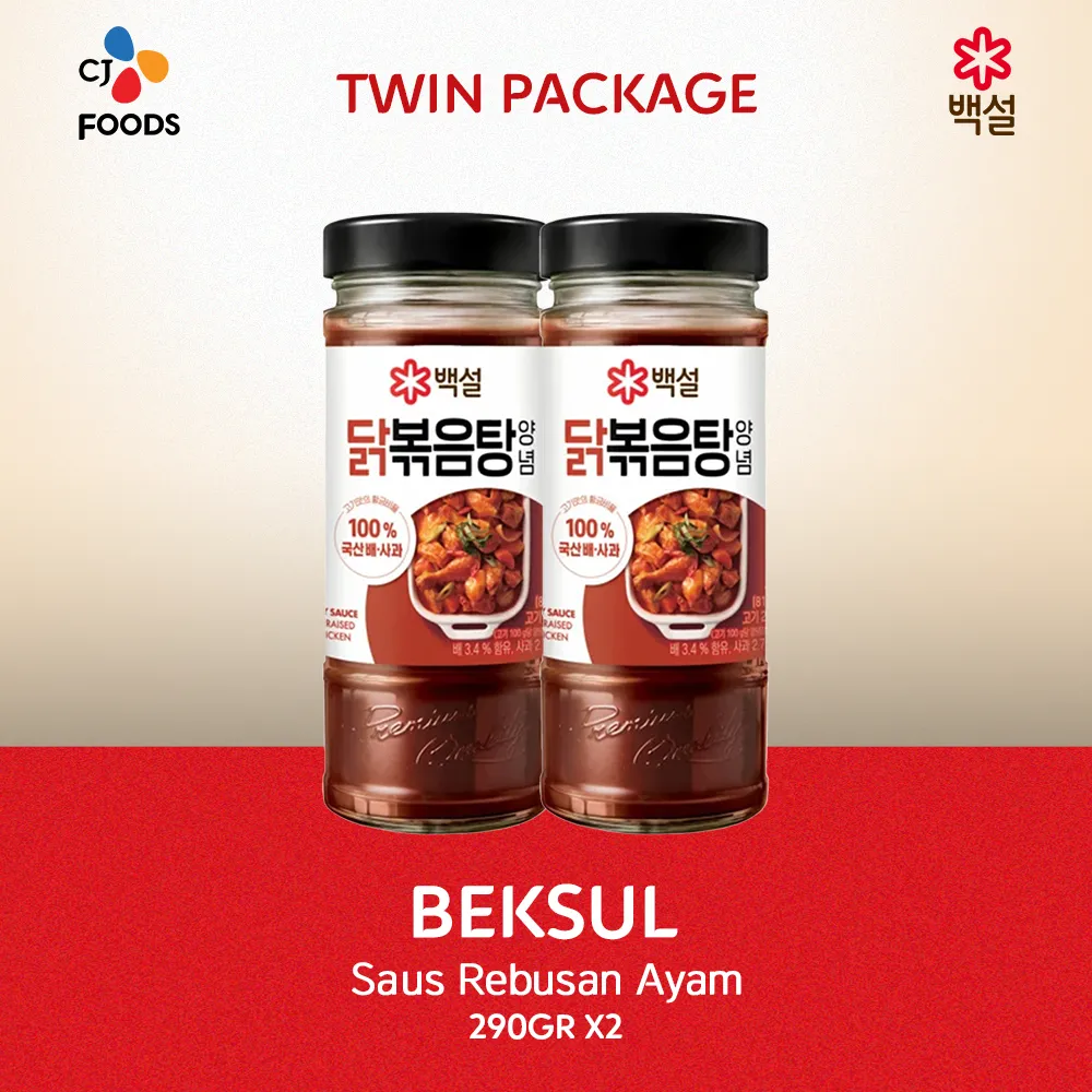 Twinpack-BEKSUL Saus Pedas Rebusan Ayam 290 Gram