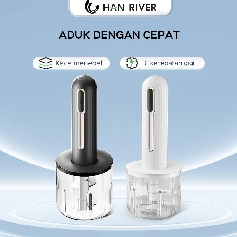 HAN RIVER Blender Multifungsi Chopper Daging Dan Bumbu Mudah Dibersihkan
