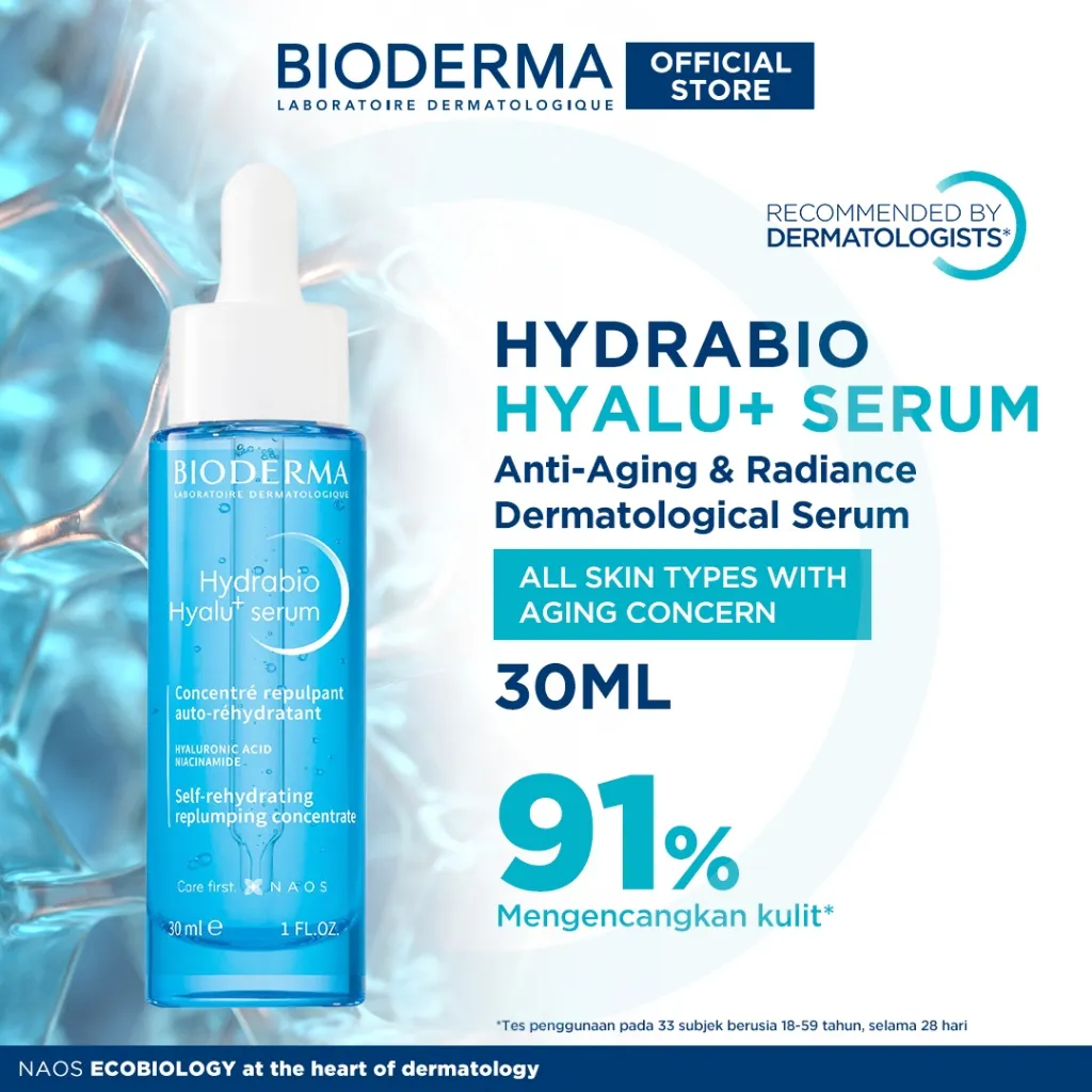 Bioderma Hydrabio Hyalu+ Serum 30 ml - Anti Aging & Radiance Serum