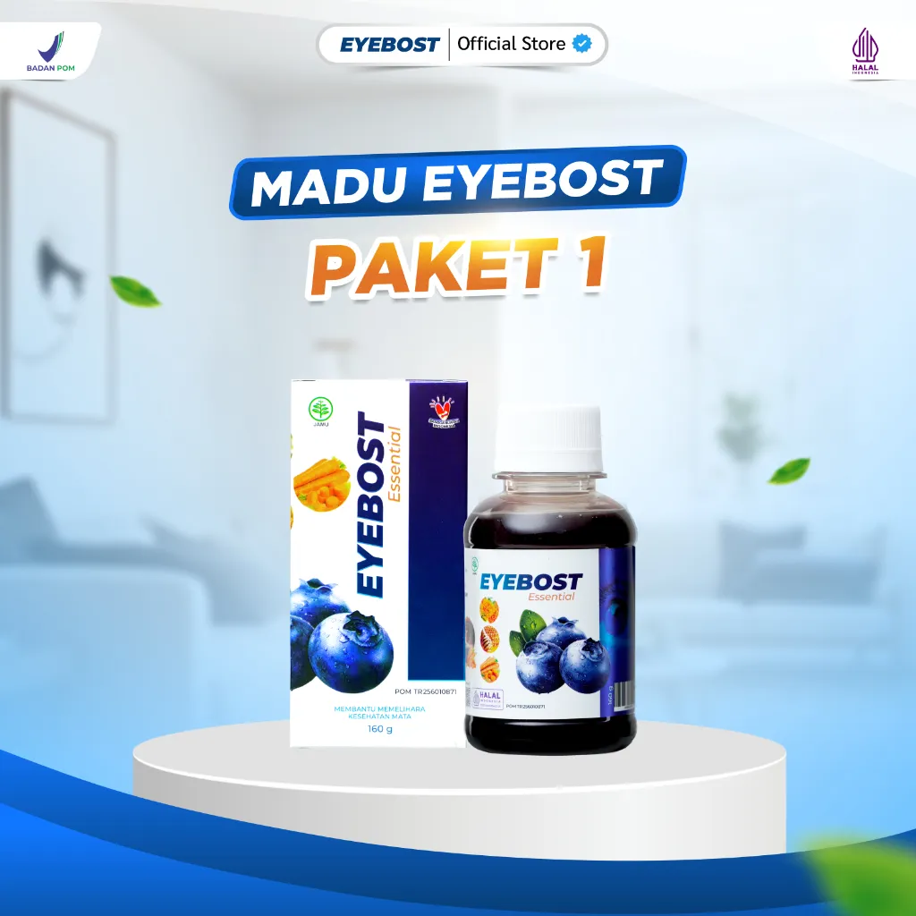 Eyebost - Madu Herbal Vitamin Mata 160gr
