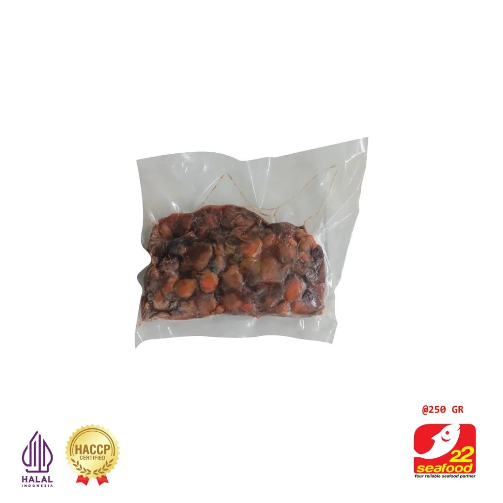 Daging kerang dara kemasan 250gr/seafood22