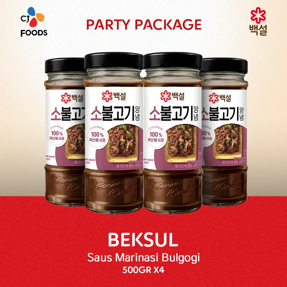 Party Pack-BEKSUL Saus Marinasi Bulgogi 500 Gram